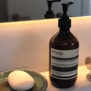 Aesop resurrection EMPTY prop container